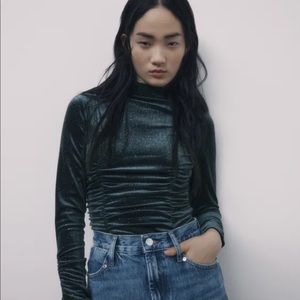 Sparkly Velvet Bodysuit